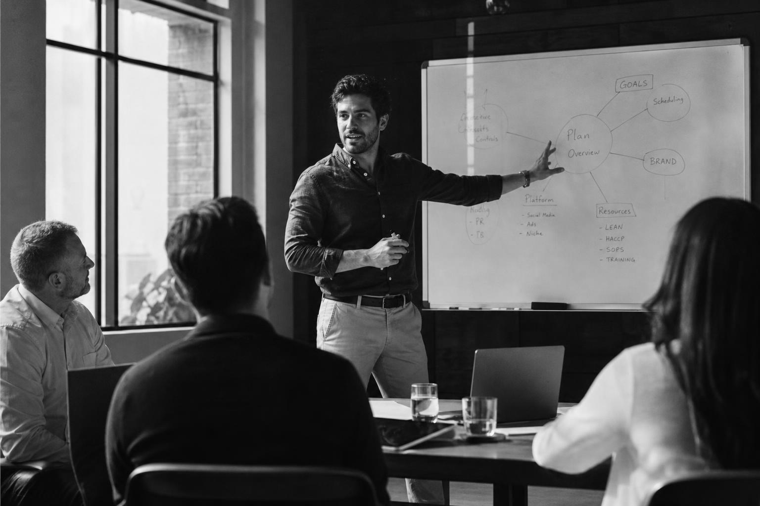 Pitch meeting con stakeholder